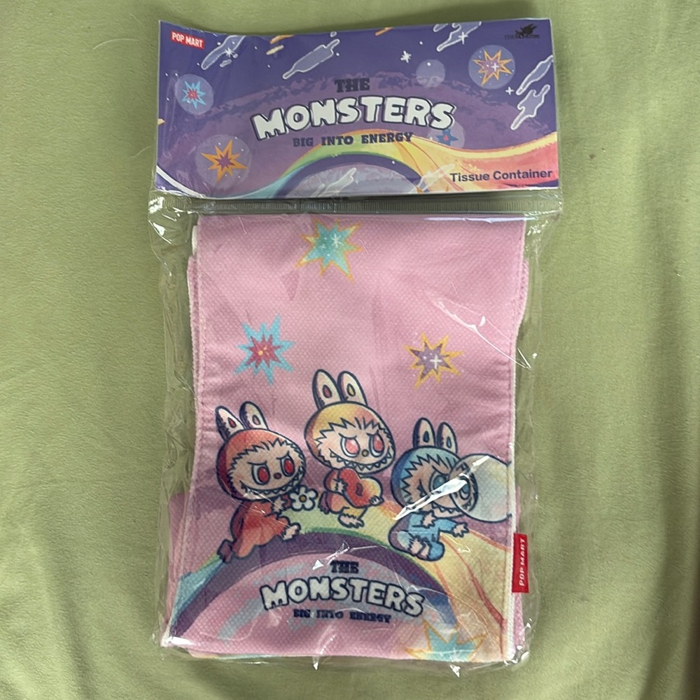 🤧 POP MART THE MONSTERS TISSUE BOX HOLDER 🤧 NWT 🤧